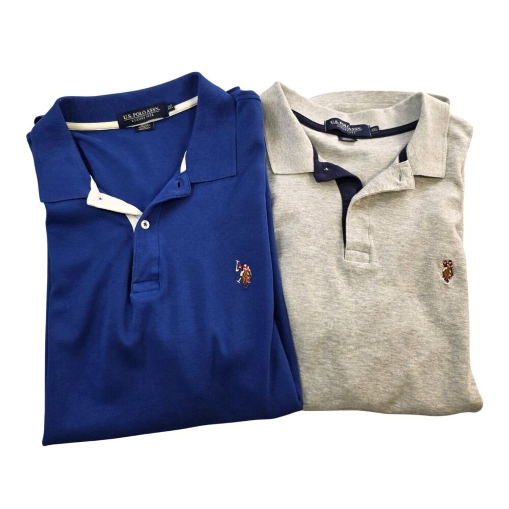 U.S. Polo ASSN. Lot of 2 Shirts Size 2XL